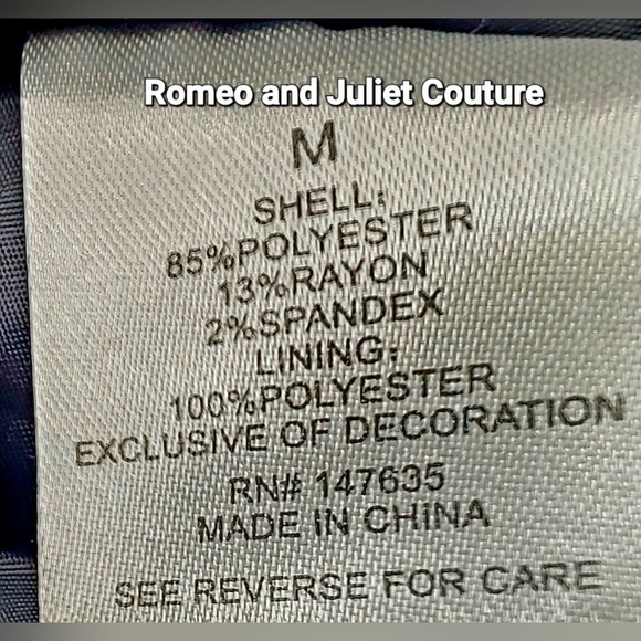 Romeo and Juliet Couture plaid blazer - Picture 7 of 7